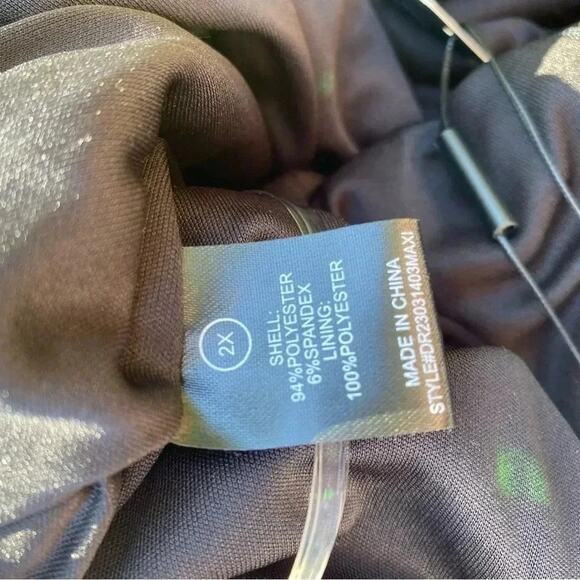 Fashion NOVA NWT Sequin soft, mermaid style dress size 2X - Picture 10 of 14